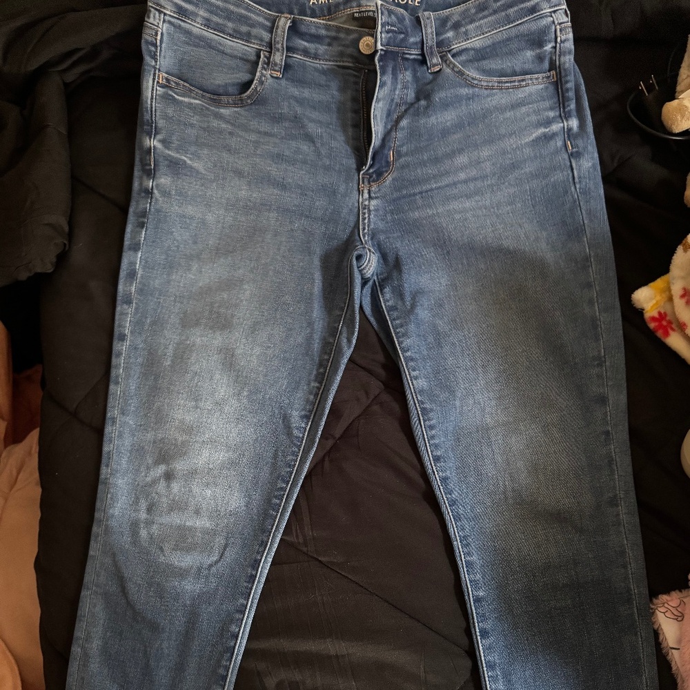 American Eagle Low Rise Skinny Jeans